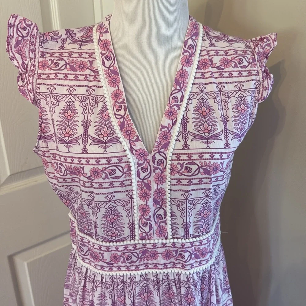 bindu Paisley Maxi Dress, Size S - Picture 2 of 6
